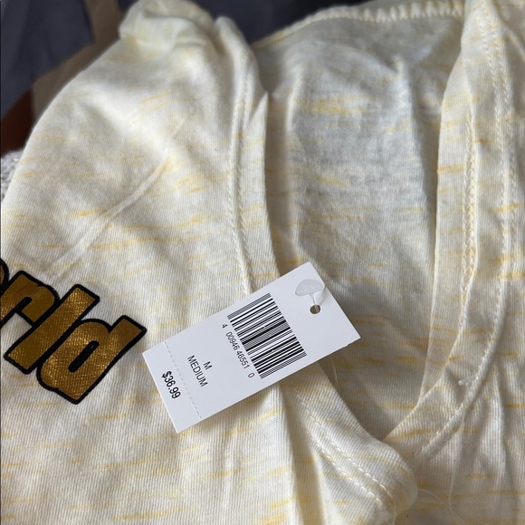 Disney Gold Mickey Mouse Women's Tank Top - Picture 10 of 10